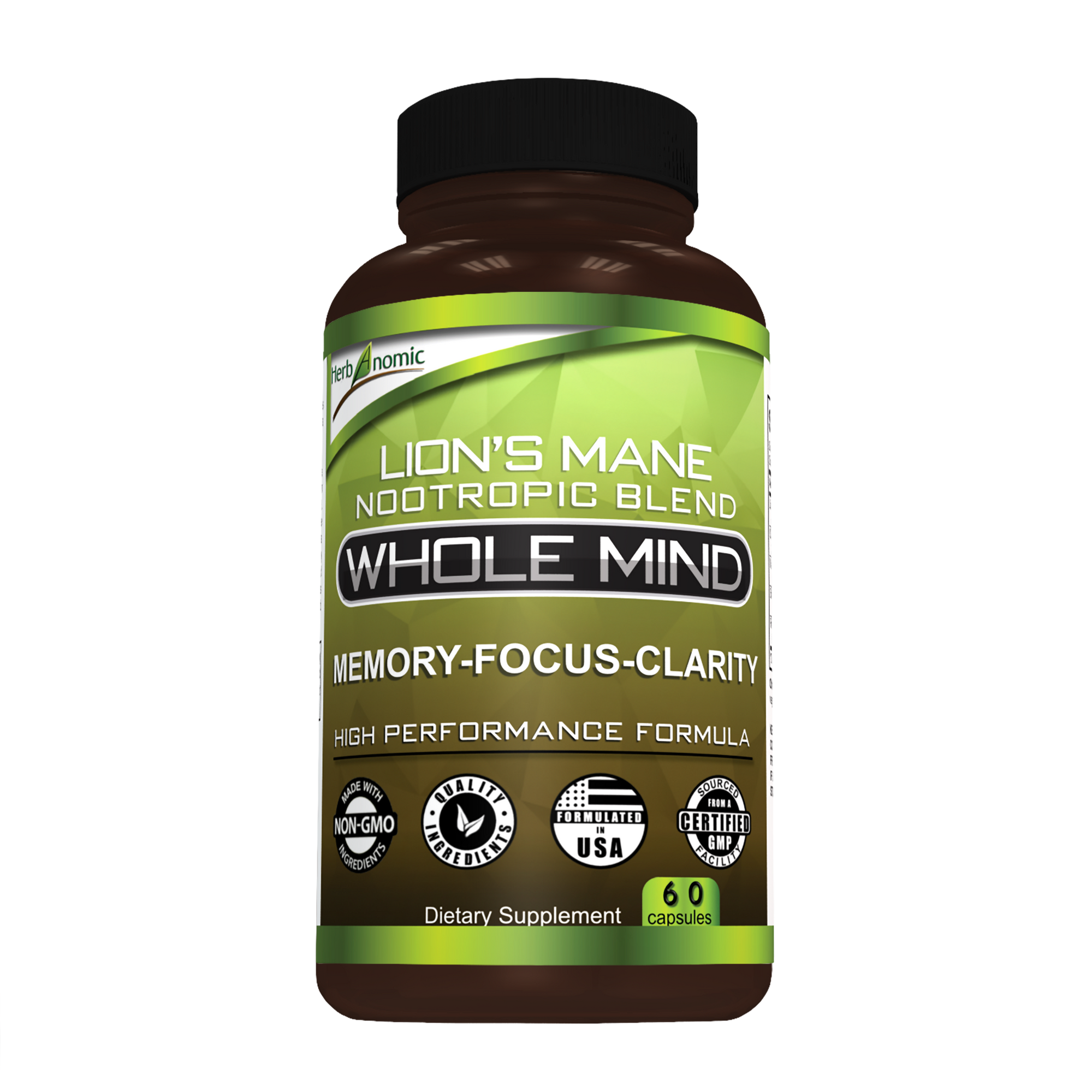 Lion's Mane WHOLE MIND Nootropic Blend