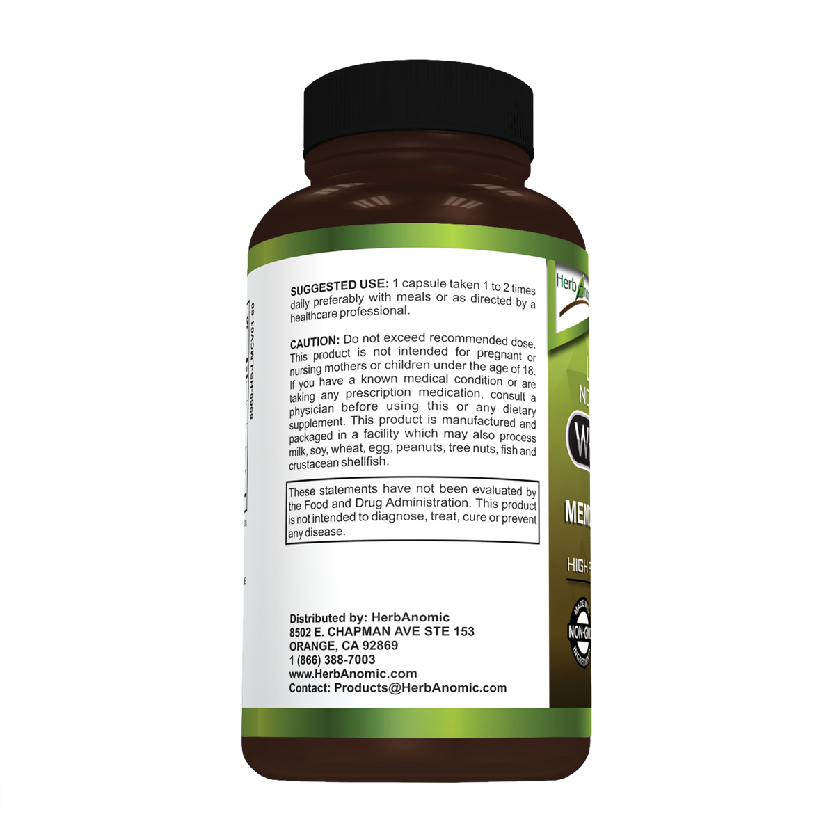 Lion's Mane WHOLE MIND Nootropic Blend