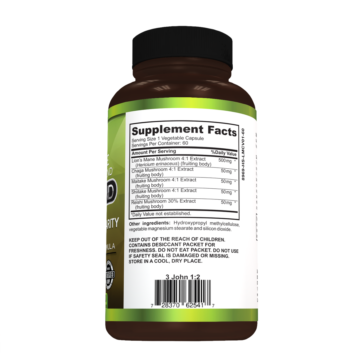 Lion's Mane WHOLE MIND Nootropic Blend